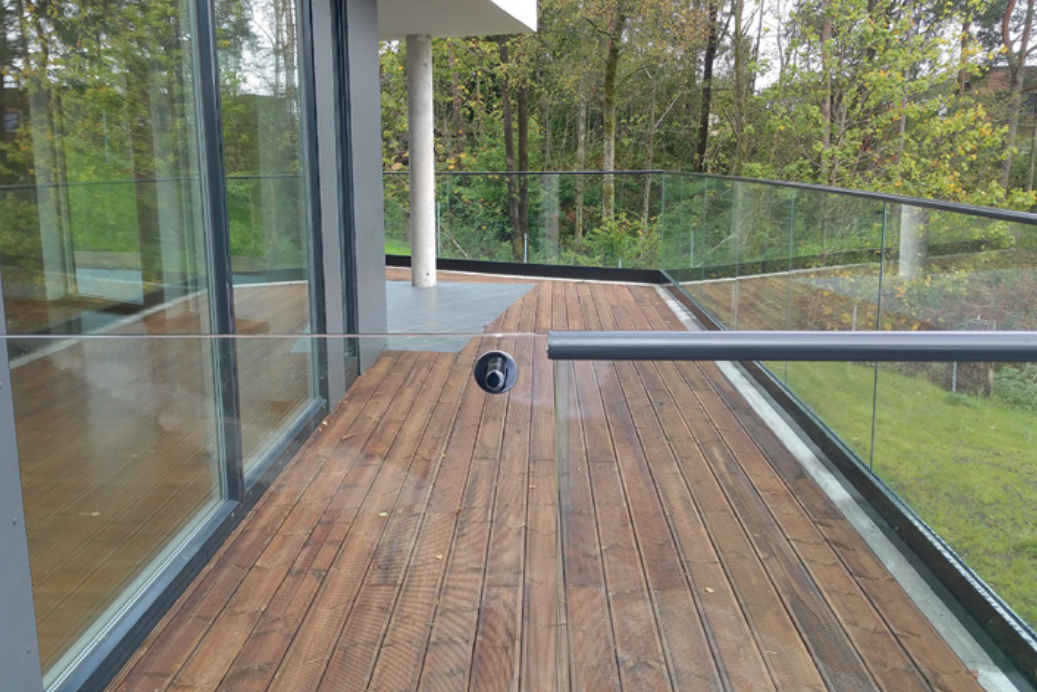 a beautiful house in nature