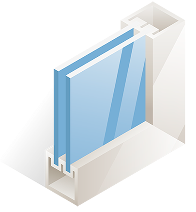 a glass window model