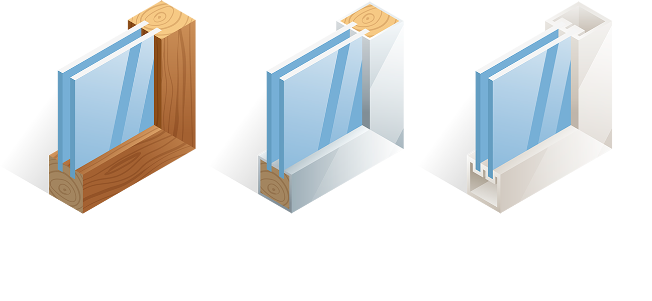 three types of window model